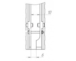Планка для ІЖ-27/ТОЗ-34 на вентильовану планку-foto4