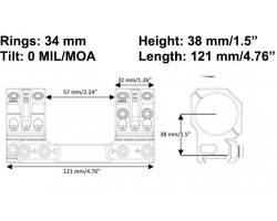 Моноблок SPUHR 34 мм -foto6