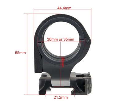 Моноблок QD 30–35мм CANIS LATRANS