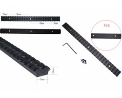 Планка Picatinny 20 * 257 мм-foto5