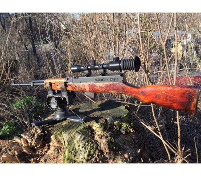 Кронштейн ствольної коробки СКС Полтава-Крон з планкою Picatinny