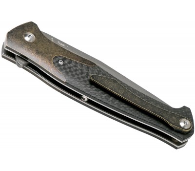 Складаний ніж Amare Track Linerlock Bronze (201808) CPM S35VN