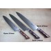 Hattori FH Gyuto, FH Series Gyuto от 210 мм до 270 мм 3 розміри