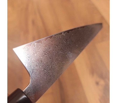 Takanori Izumi Japanese Honesuki Knife AUS10 Damascus Steel 150 mm 