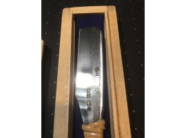 Японська бритва камісорі Рай-рю, Натуральний точильний камінь Shobu Tomae та порошок точильного каменю.-foto5