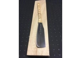 Японська бритва Yasugi Steel з натуральним каменем Mukainochi Asagi та порошком Shōhonzan-foto4
