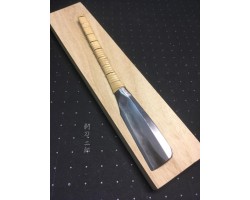 Японська бритва Yasugi Steel з натуральним каменем Mukainochi Asagi та порошком Shōhonzan-foto3