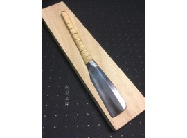Японська бритва Yasugi Steel з натуральним каменем Mukainochi Asagi та порошком Shōhonzan-foto3