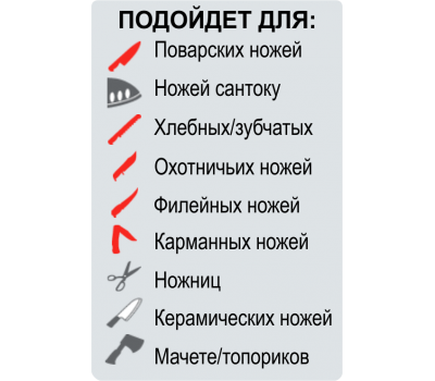 Точилка для європейських ножів Chef'sChoice 312, алмазний абразив