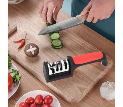 Точилка 2  для ножів і ножиць 4 в 1