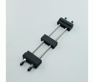 Тримач точильних каменів до 245мм гумовий розсувний з нержавіючої сталі