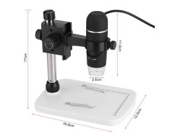 Цифровий електронний мікроскоп, 20-300x5 Мп, HD USB-foto2