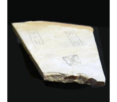 Японський Природний водний камінь Shohonyama Okunomon Shiro ( White ) Suita 254g from Kyoto