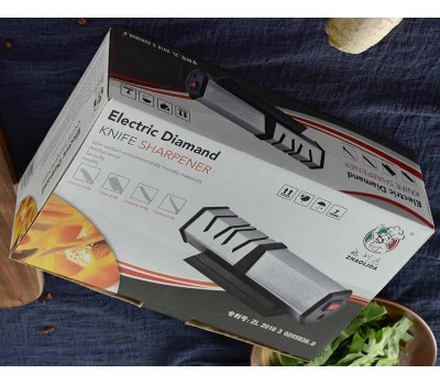 Точилка електрична XYJ двоступенева з алмазними дисками