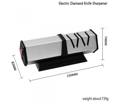 Точилка електрична XYJ двоступенева з алмазними дисками