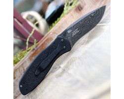 Ніж Kershaw Damascus Blur 1670BLKDAM