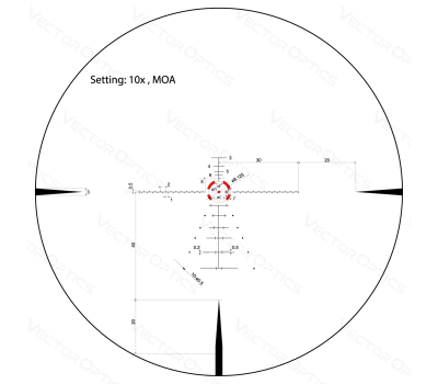 Оптичний приціл Vector Optics Constantine 1-10x24 SFP SCOC-31