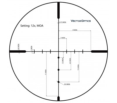 Оптичний приціл Vector Optics Matiz 4-12x40SFP SCOM-29