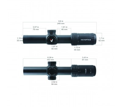 Приціл оптичний Vector Optics S6 1-6X24 SFP