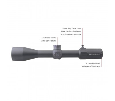 Оптичний приціл Vector Optics Marksman 6-24x50FFP SCFF-26