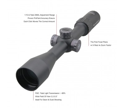 Оптичний приціл Vector Optics Marksman 6-24x50FFP SCFF-26