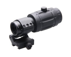 Збільшувач 3x з відкидним кріпленням VO SCOT-07