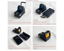 Коліматорний приціл 1x23 3MOA CL2-0048-foto6