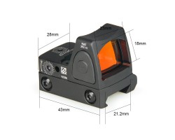 Коліматорний приціл 1x23 3MOA CL2-0048