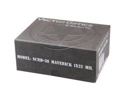Коліматорний приціл Vector Optics Maverick 1x22 Gen III SCRD-38-foto7