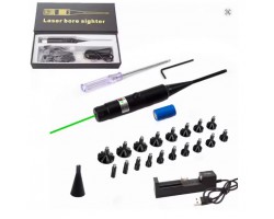 Зелений лазер для холодної пристрілки K.O LBS калібр .22-.50