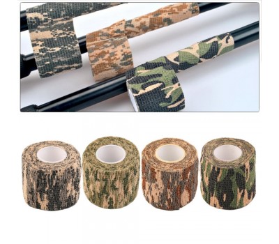 Камуфляжна клейка стрічка, 5 см х 4.5м