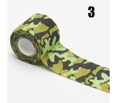 Камуфляжна клейка стрічка, 5 см х 4.5м