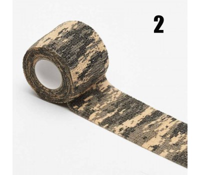 Камуфляжна клейка стрічка, 5 см х 4.5м