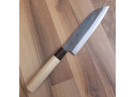 Tadayoshi Tokaji Santoku - Blue Steel 185mm