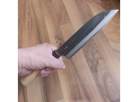 Tadayoshi Tokaji Santoku - Blue Steel 185mm-foto4