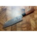 Кухарський ніж зі сталі R2 Damascus з клинком Bunka 165 мм, Etsu (Ittetsu)