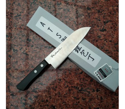 Golden Deer ATS34 японський кухарський ніж Сантоку (Santoku) 140 мм
