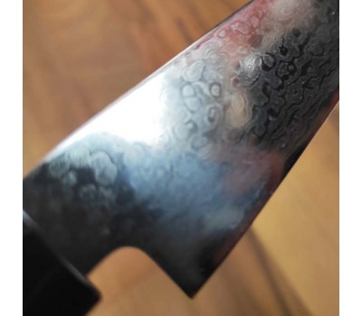 HONMAMON SAKAI YOSHIHIRO японський универсальний ніж (Petty) 150 мм, 63HRC, ZA18 Дамаск HONMAMON SAKAI YOSHIHIRO японський универсальний ніж (Petty) 150 мм, 63HRC, ZA18 Дамаск