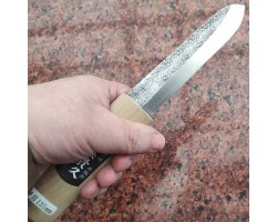 MIKIHISA универсальний ніж (MAKIRI ) 150 мм, Shirogami -foto5