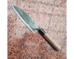 HONMAMON KIYOKANE Aogami №1 ніж сантоку 170 мм-foto5