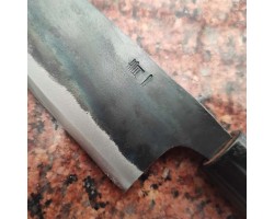 HONMAMON KIYOKANE Aogami №1 ніж сантоку 170 мм-foto3