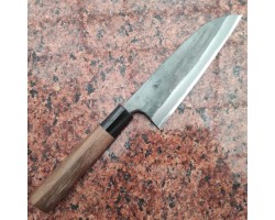 HONMAMON MOTOKANE Aogami Super ніж сантоку 170 мм 64HRC-foto3