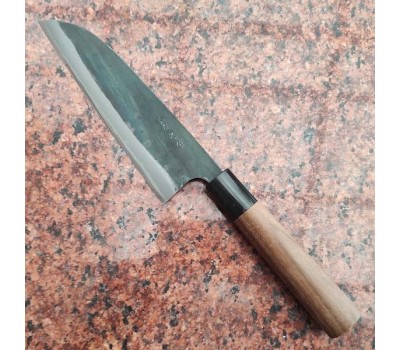 HONMAMON MOTOKANE Aogami Super японський ніж сантоку 170 мм 64HRC