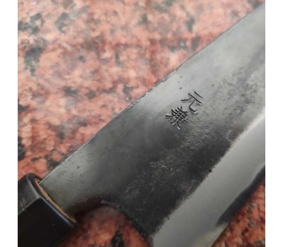 HONMAMON MOTOKANE Aogami Super японський ніж сантоку 170 мм 64HRC