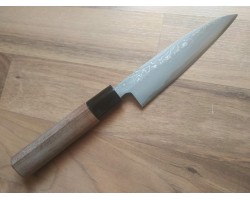 HONMAMON Дамаська сталь, Aogami #2  ніж Paring 120 мм-foto6