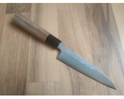 HONMAMON Дамаська сталь, Aogami #2  ніж Paring 120 мм-foto7