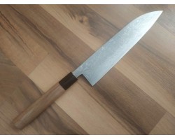 HONMAMON Дамаська сталь, Aogami # 2 ніж (Gyuto) 210 мм-foto7