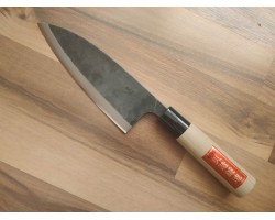 HONMAMON, Tosa Kurouchi, Aogami #2 ніж (Deba) 165 мм-foto5