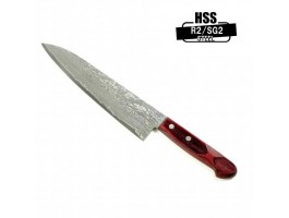 HONMAMON Дамаська сталь, R2 HSS ніж (Gyuto) 180/210 мм