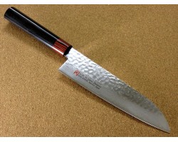 Iseya I-series VG-10 Damascus Chef (Santoku) 180mm -foto2